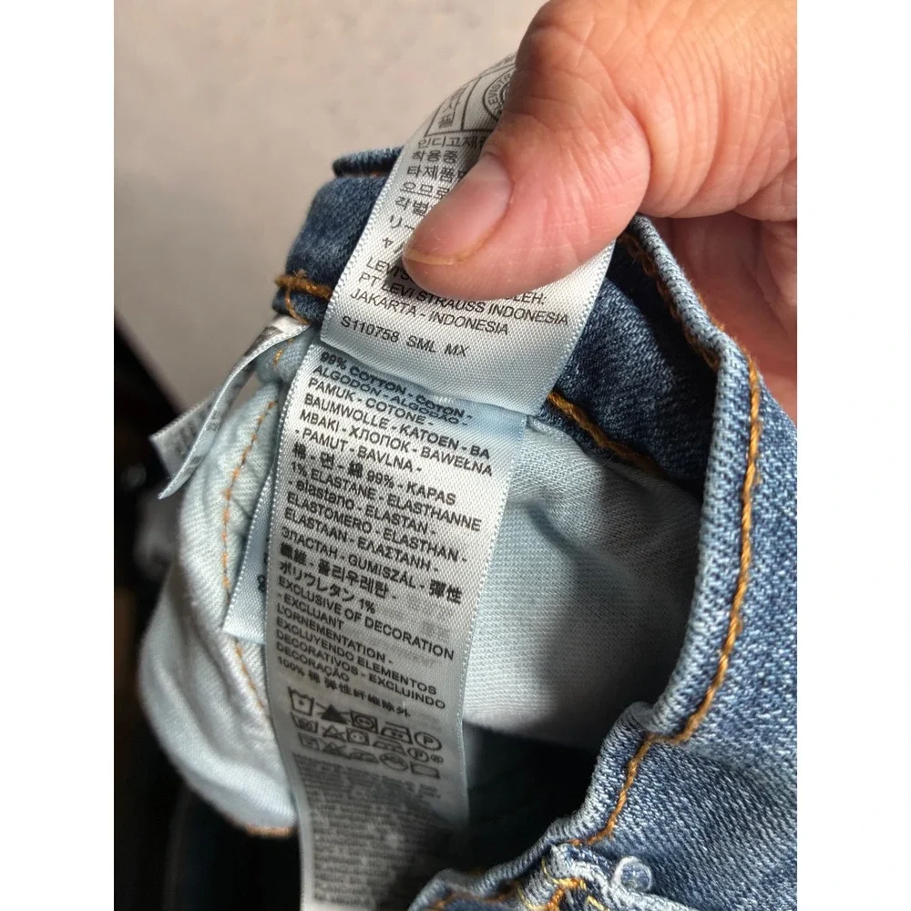 Levis 559 Relaxed Straight Jeans Mens 36x32 Medium Wash Blue Denim 00559-0463